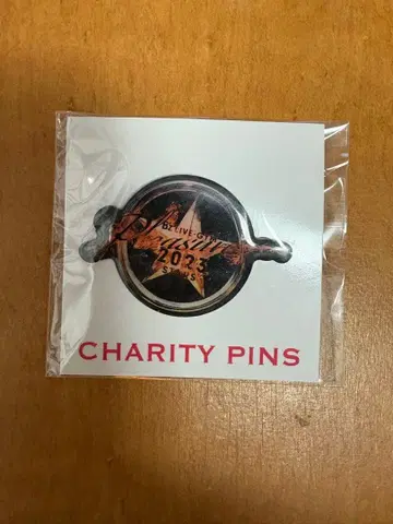 미개봉 새상품 B'z Pleasure2023 STARS 핀 배지