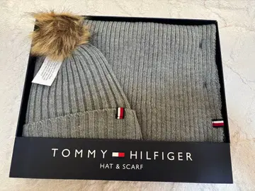 TOMYHILFIGER 머플러 니트 모자