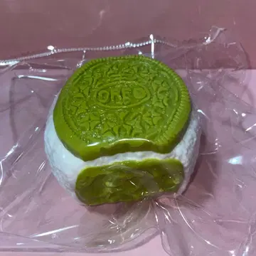 오레오풍 그린&화이트 아이스 버터 kikisquishy 스퀴즈