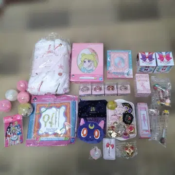 피규어 추가 세일러문 담요와 굿즈 세트