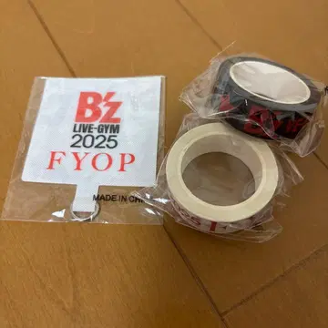 B'z LIVE-GYM 2025 -FYOP- 가챠 마스킹 테이프, 폰 탭
