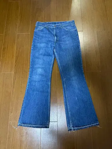 70s GWG 플레어 데님 부츠컷 데님 벨보텀