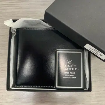가격 25,200엔 소메스 SOMES SADDLE 접이식 지갑 블랙