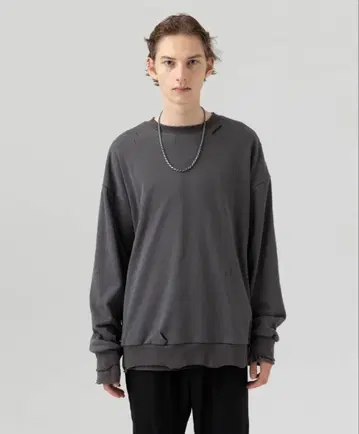 OX JEWELRy 체인 네크리스 빈티지 실버