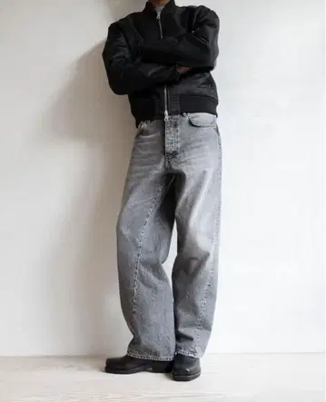 SUNFLOWER 24ss Wide Twist Jeans W28L32