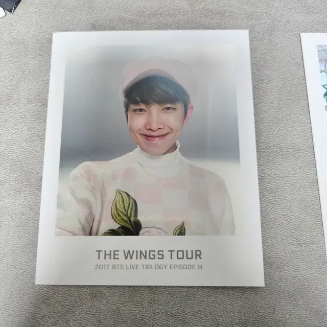 bts 방탄 윙즈 바인더 포카 rm 남준