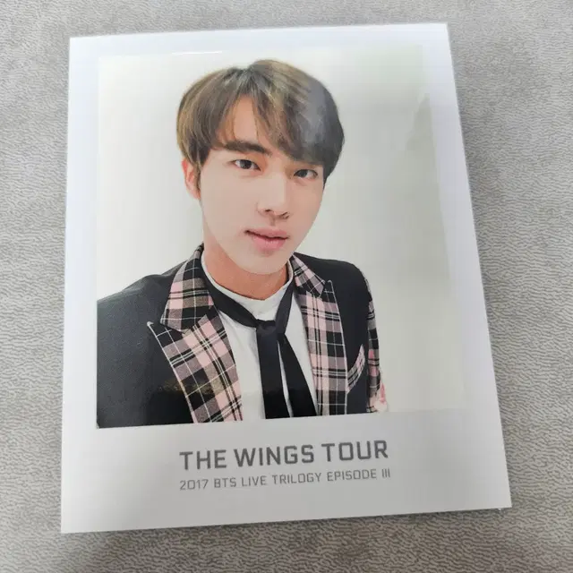 bts 방탄 윙즈 바인더 포카 석진