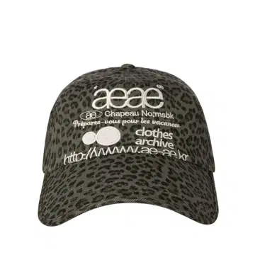 AEAE 자수 로고 캡