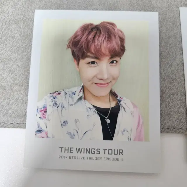 bts 방탄 윙즈 바인더 포카 제이홉 호석
