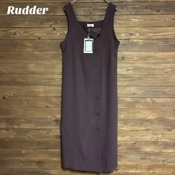 [ Rudder ] 미사용 새상품 슬리브리스 롱 원피스 M