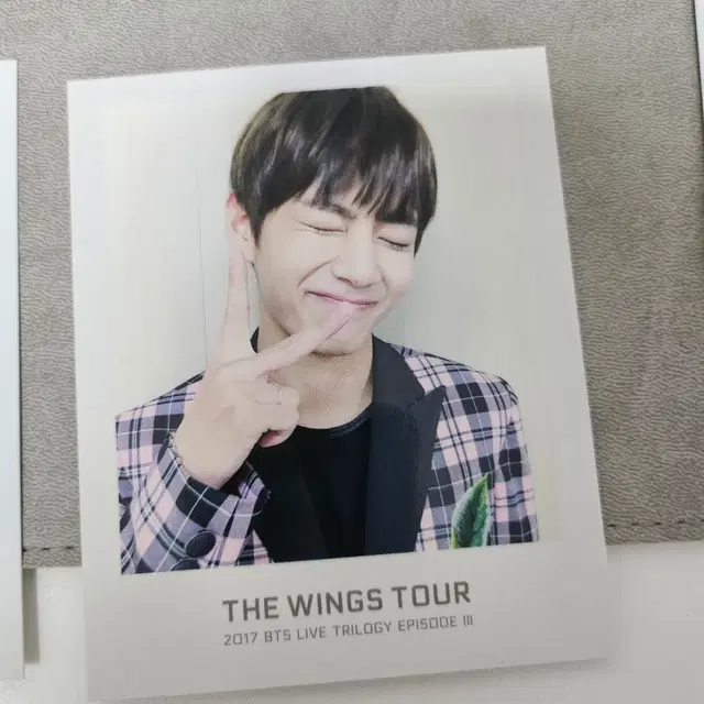 bts 방탄 윙즈 바인더 포카 태형 뷔