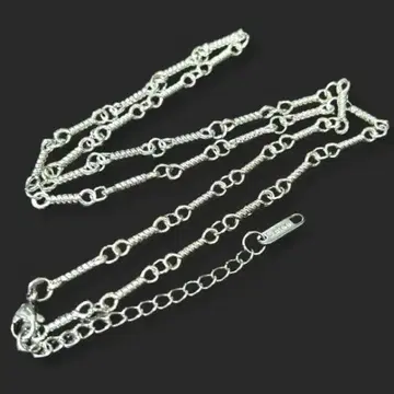 스테인리스 스틸 트위스트 체인 로프 체인 목걸이