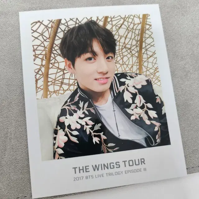 bts 방탄 윙즈 바인더 포카 정국