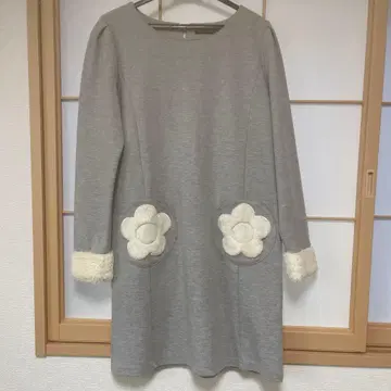 마리콴트 원피스 그레이