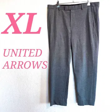 BEAUTY & YOUTH XL 그레이 슬랙스 캐주얼 오피스