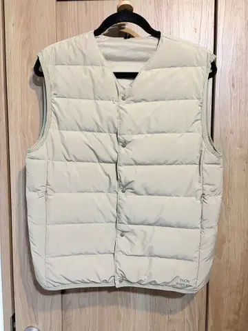 [ 새상품급 ] SHIPS TAION: 리버서블 이너 다운 베스트