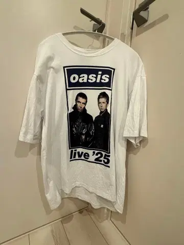 oasis live'25 tour 셔츠 XL