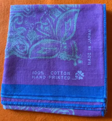 45R 핑크 페이즐리 반다나