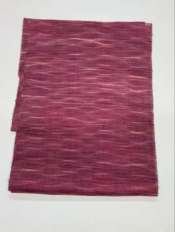 여름 아이템 물결 무늬 보라색 나고야 오비