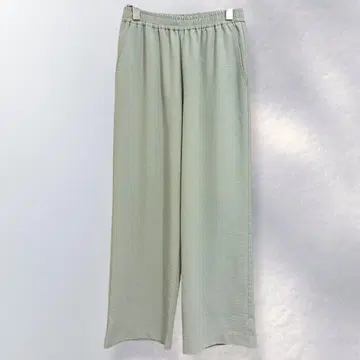 에프바이로쏘 아바리서치 와이드 팬츠 전체 밴딩 내추럴 M [b90