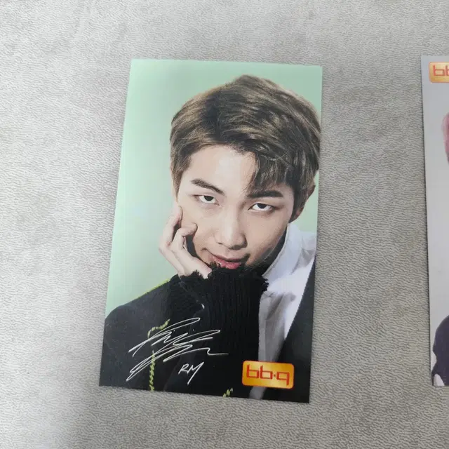 bts 방탄 비비큐 rm 남준 포카