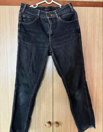 사무라이 다크 그레이 스트레이트 데님 26 사이즈