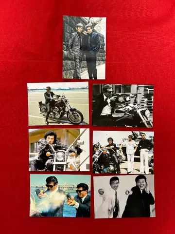 레어 타치 히로시 L판 사진 7매 세트