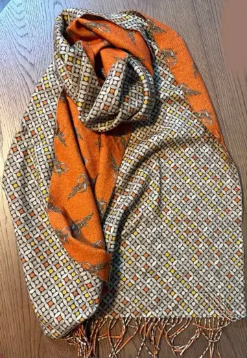 이탈리아제 캐시미어 혼방 울 스톨 rinto