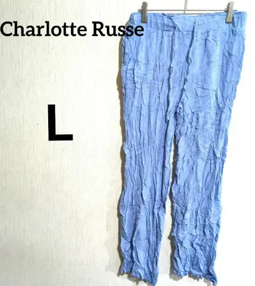 Charlotte Russe 라이트 블루 캐주얼 팬츠 [ L ]