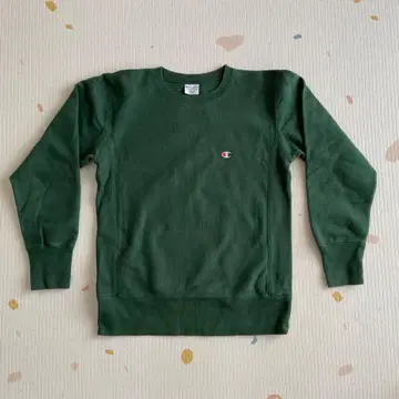 Champion 리버스 위브 그린 트레이닝복 M 사이즈