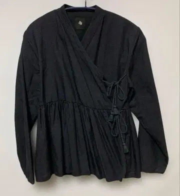 메종드소일 카슈쿨 블라우스 울 실크