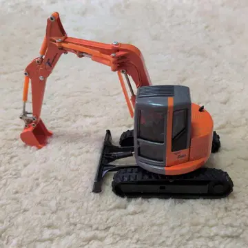 히타치 Zaxis 미니어처 중장비 오렌지