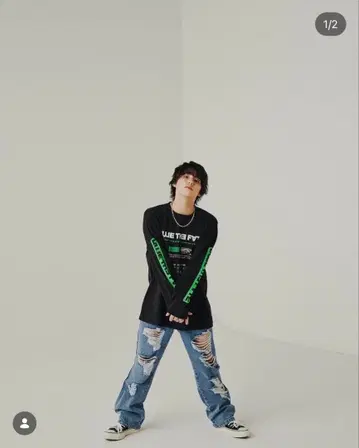 RULE THE FATE 롱 티셔츠 사이즈 2