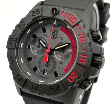LUMINOX 루미녹스 손목시계 블랙/그레이/레드 3580 시리즈 작동품