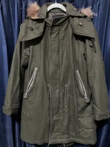 NANO universe 나노 유니버스 모즈 코트 카키