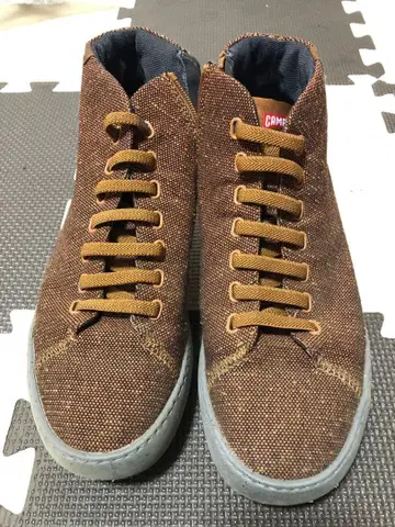 Camper 브라운 스니커즈 지퍼 포함