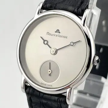 [ 작동 ] 모리스라크로와 스몰 세컨드 손목시계 쿼츠 정품 벨트 보이즈