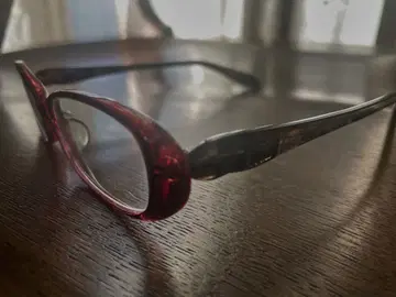 건렌즈 사바에 안경 수지 안경 블루라이트 차단 브랜드 각인 있음