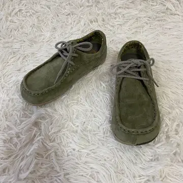 새상품급 MERRELL 머렐 Mootopia low 모카신 그린 23.5