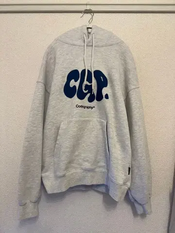 Code:graphy 그레이 후드 부착 후드티 S 사이즈