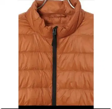 오렌지 다운 자켓 스탠드 카라 M