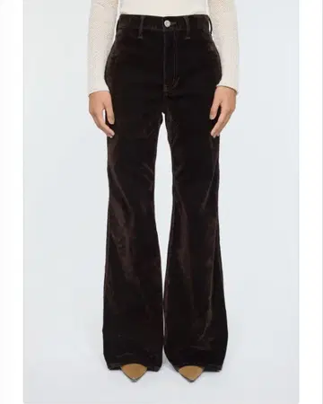 마우지 VELVET LONG LEG 플레어 BRW 0