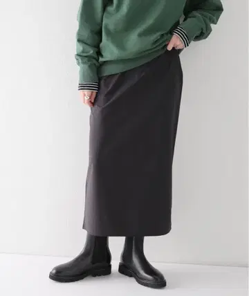 JOURNAL STANDARD 타프타 트리코 타이트 스커트