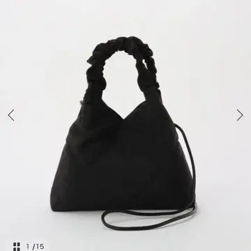 블랙 2WAY 토트백