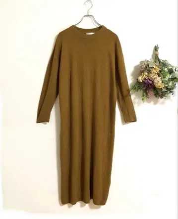 CRAFTSTANDAROBOUTIQUE 브라운 니트 원피스 b974