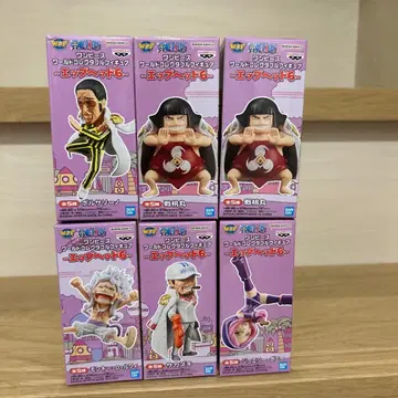 원피스 월드 컬렉터블 피규어 - 에그헤드6 레어 모듬 2개