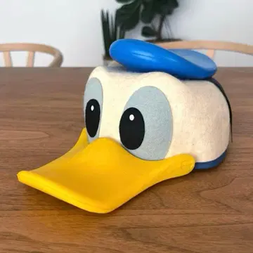 도쿄 디즈니랜드 도널드 덕 팬캡 모자 레트로 빈티지