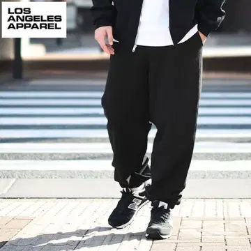 로스앤젤레스 어패럴 스웨트 팬츠 블랙