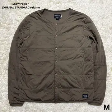 Snow Peak x relume 별주 M 인슐레이티드 가디건