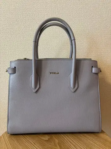 FURLA 라이트 그레이 핸드백